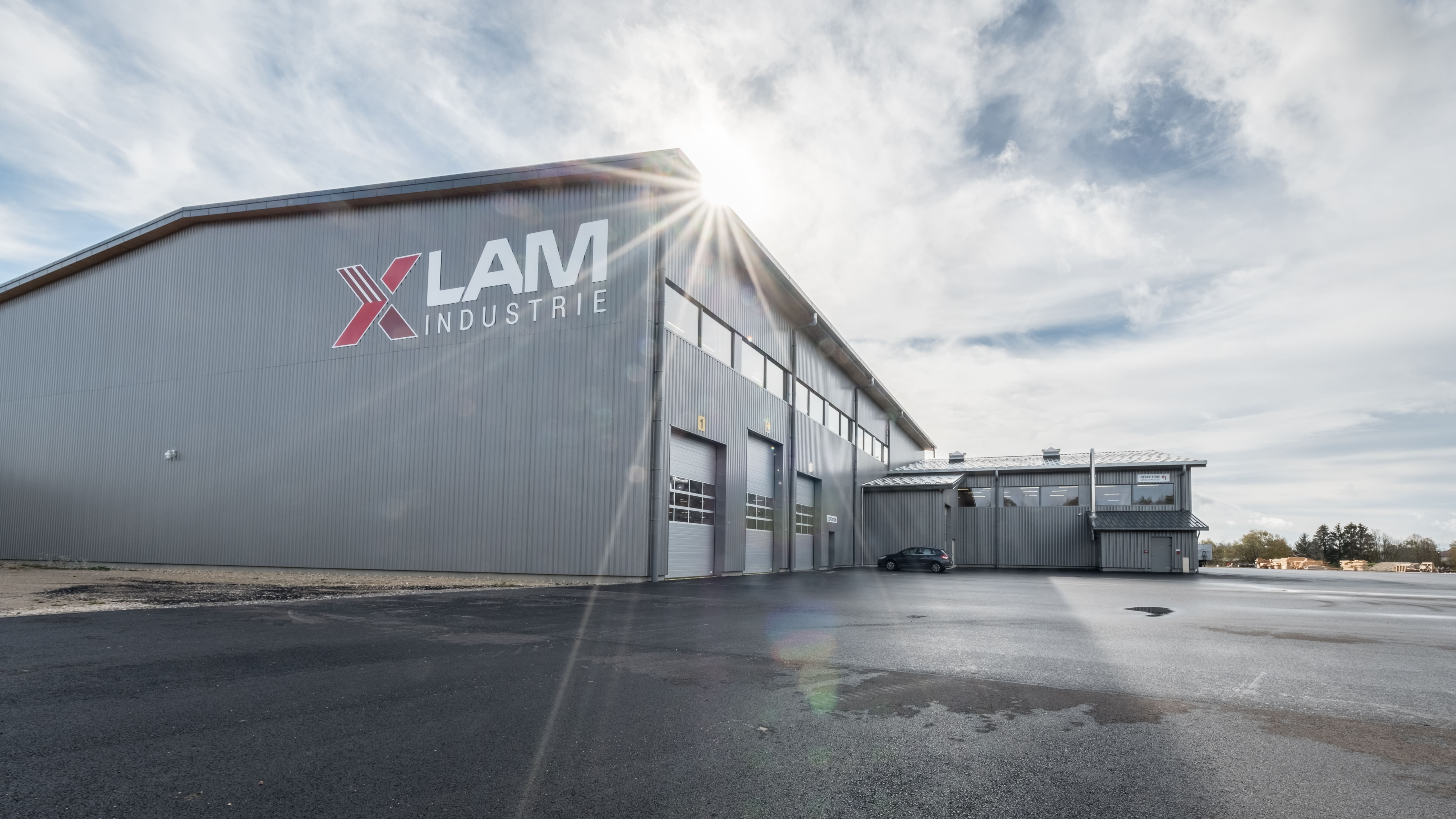 Usine de fabrication XLAM Industrie dans le Jura